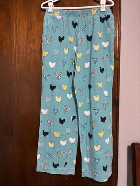 Sleep Sense size Medium Chicken-Print Pajama Pants Womens